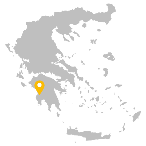 Αγία Θεοδώρα Βάστα – Κυπαρισσία - MAP GREY