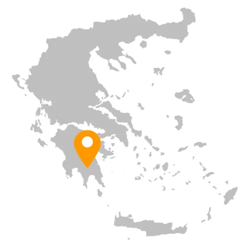 Καστόρειο - Κάστορας ποταμός - Σπάρτη - GREY MAP