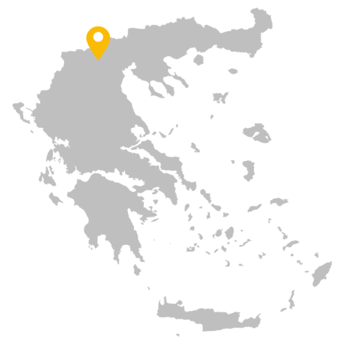 Φλώρινα - Καστοριά - Αμύνταιο - Νυμφαίο - GREY MAP